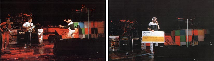 Marillion: Hammersmith Odeon, London (Double O Charity - Marillion And Friends) - 06.02.1986 - Photos taken from "The Web" - Issue No. 20